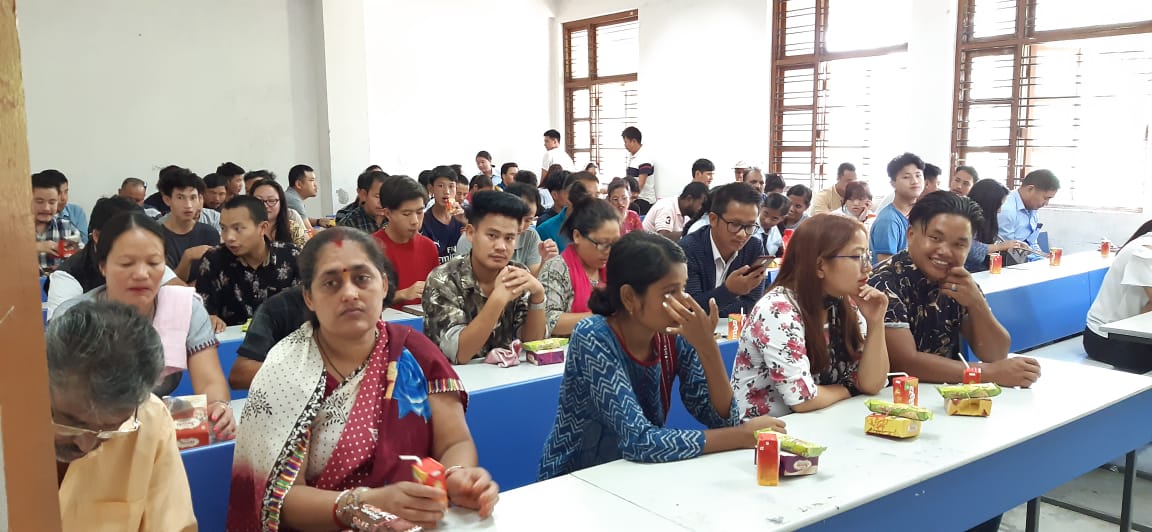 Parents waiting for their turn